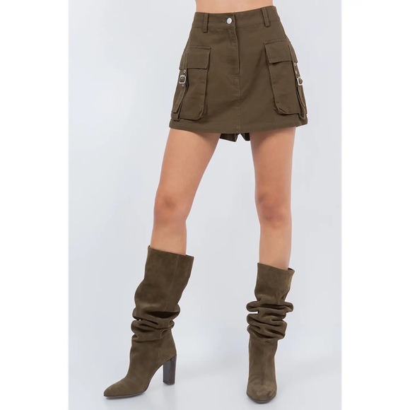 FABA Dresses & Skirts - Brand New Cargo Mini Skort with pockets